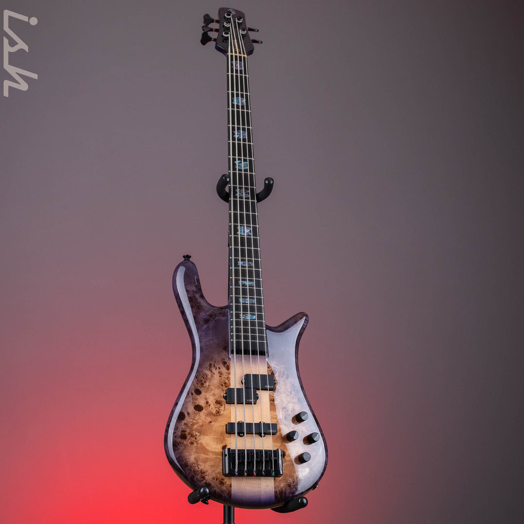 Spector Euro 5 Custom Bass Natural Violet Burst Gloss