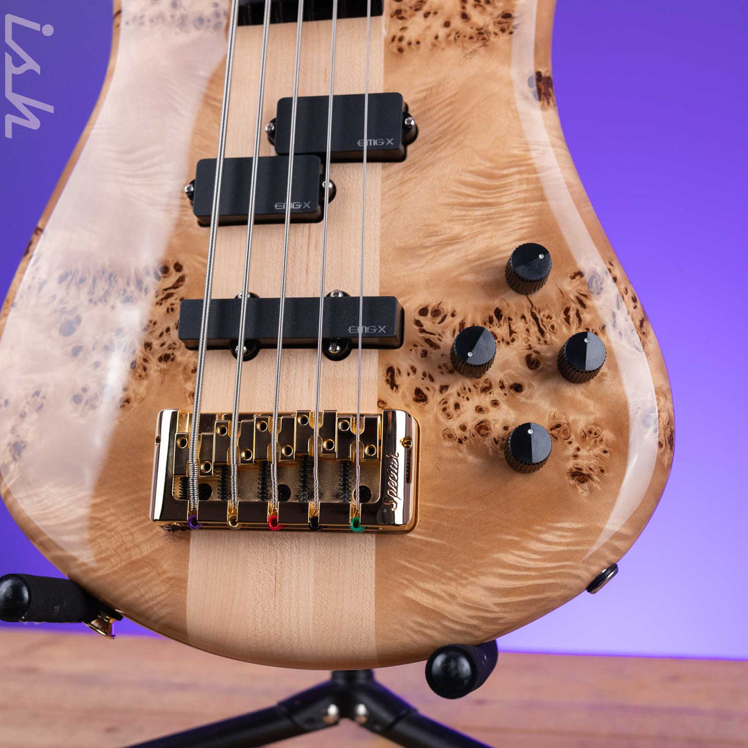 Spector Euro 5 Custom Bass Natural Gloss
