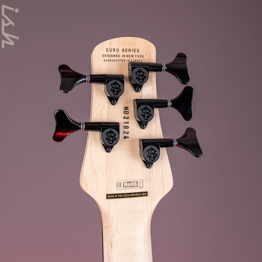 Spector Euro 5 LX Bolt-On Bass Transparent Black Matte Demo