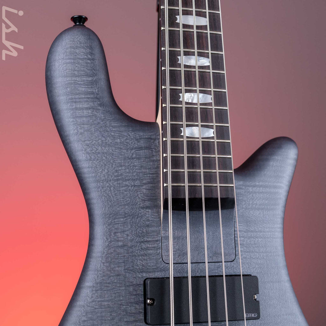 Spector Euro 5 LX Bolt-On Bass Transparent Black Matte Demo