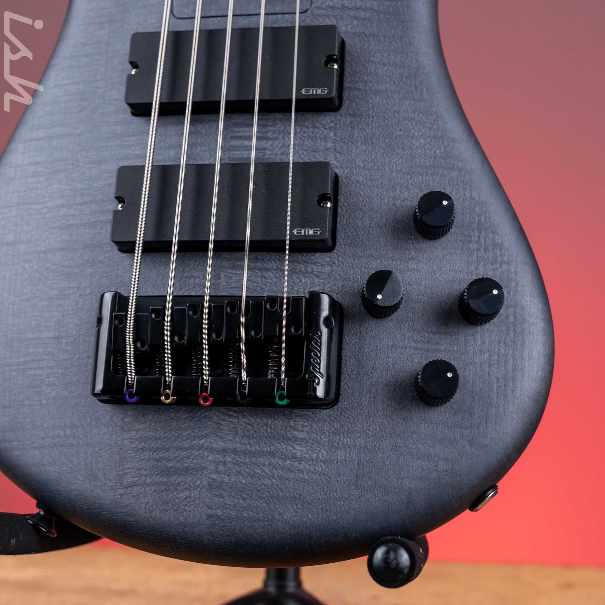Spector Euro 5 LX Bolt-On Bass Transparent Black Matte Demo – Ish