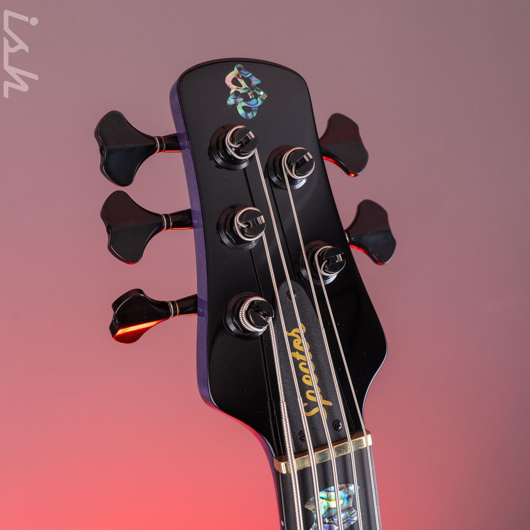 Spector Euro 5 Custom Natural Violet Burst Gloss