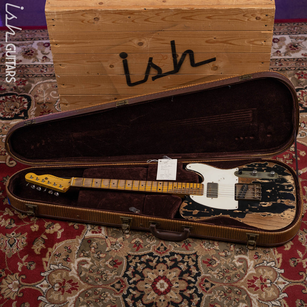 2016 Nash Guitars T-57 Black Relic