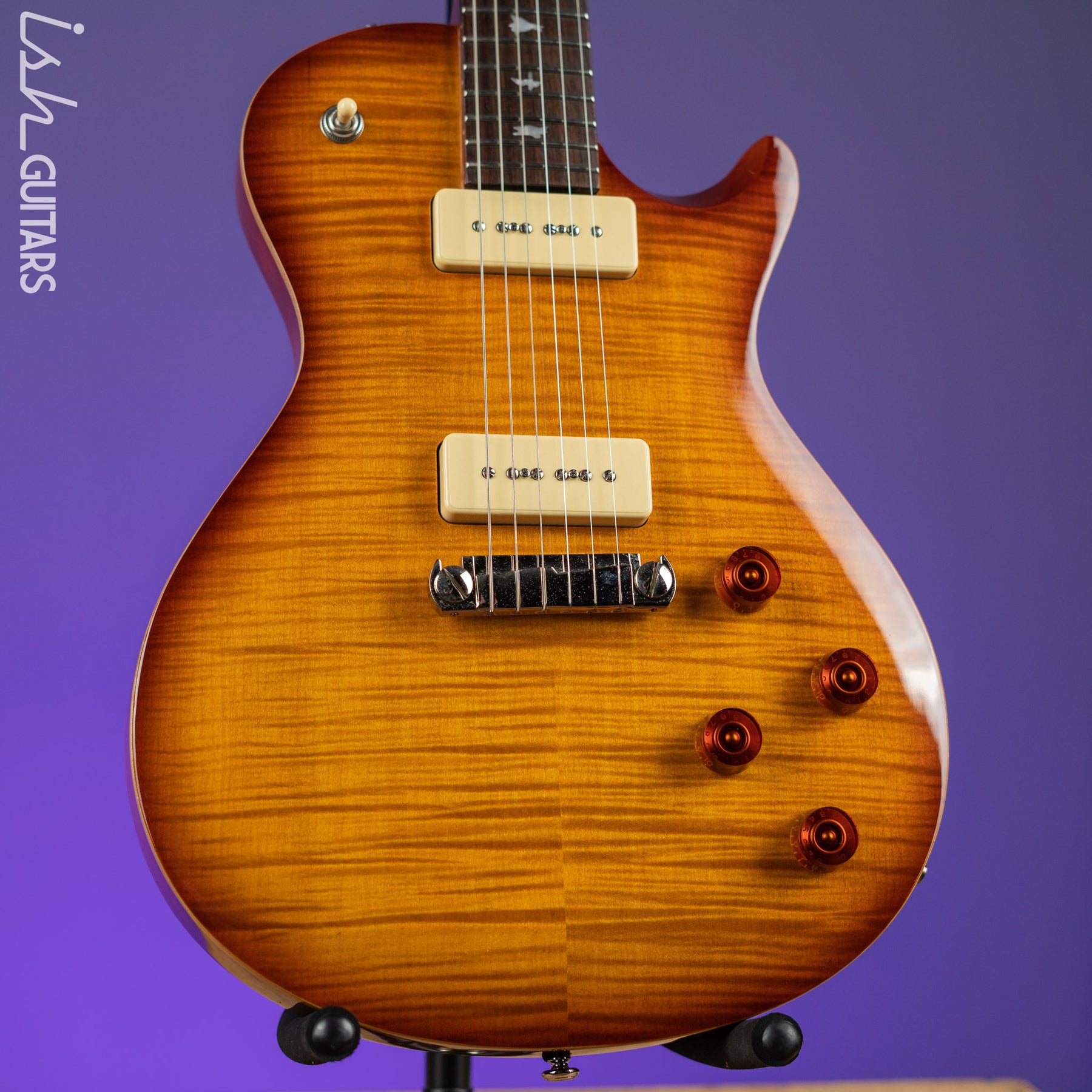 2015 PRS SE 245 Singlecut Soapbar Tobacco Sunburst – Ish Guitars