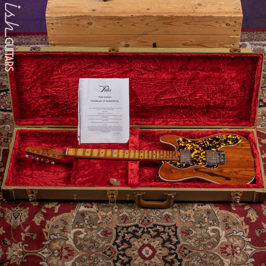 2015 Palir Skinny Titan Semi-Hollow Medium Tinted Finish Relic