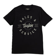 Taylor Guitars Men's Shop Slim Cut T-Shirt Black