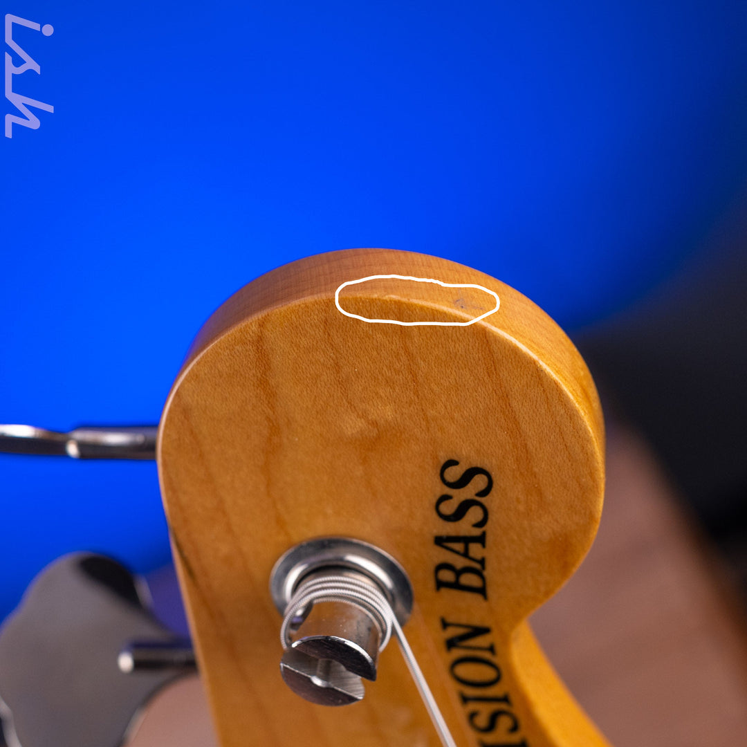 2004 Fender MIJ  Capri Orange Precision Bass