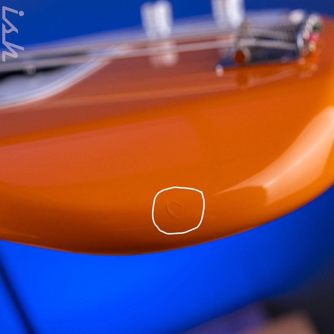 2004 Fender MIJ  Capri Orange Precision Bass