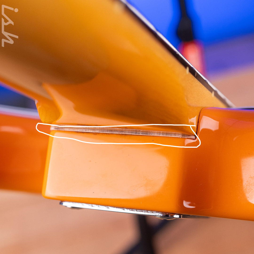 2004 Fender MIJ  Capri Orange Precision Bass