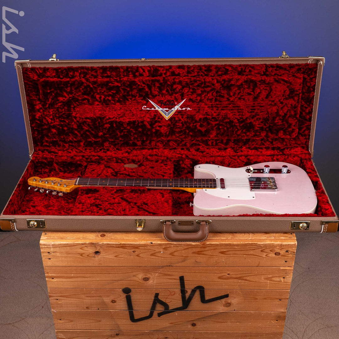 2022 Fender 59 Tele Custom Journeyman Shell Pink