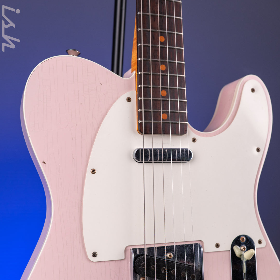 2022 Fender 59 Tele Custom Journeyman Shell Pink