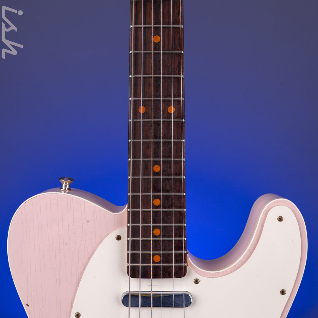 2022 Fender 59 Tele Custom Journeyman Shell Pink