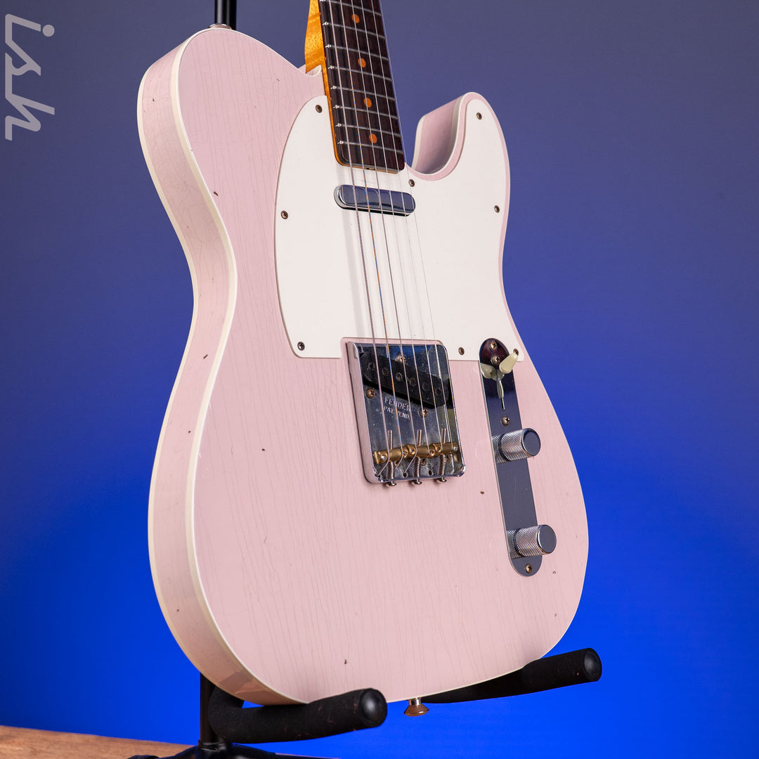 2022 Fender 59 Tele Custom Journeyman Shell Pink