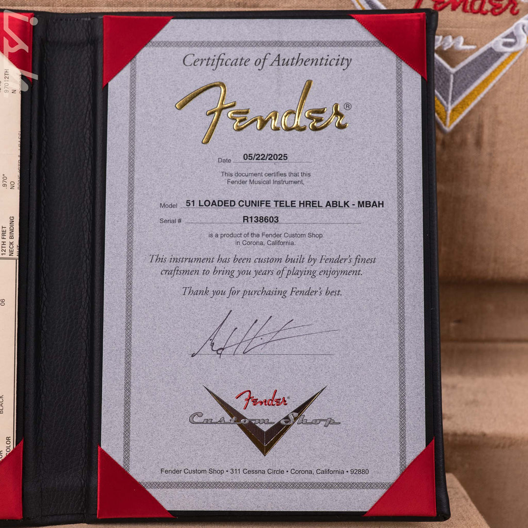 Fender Custom Shop Masterbuilt Andy Hicks &