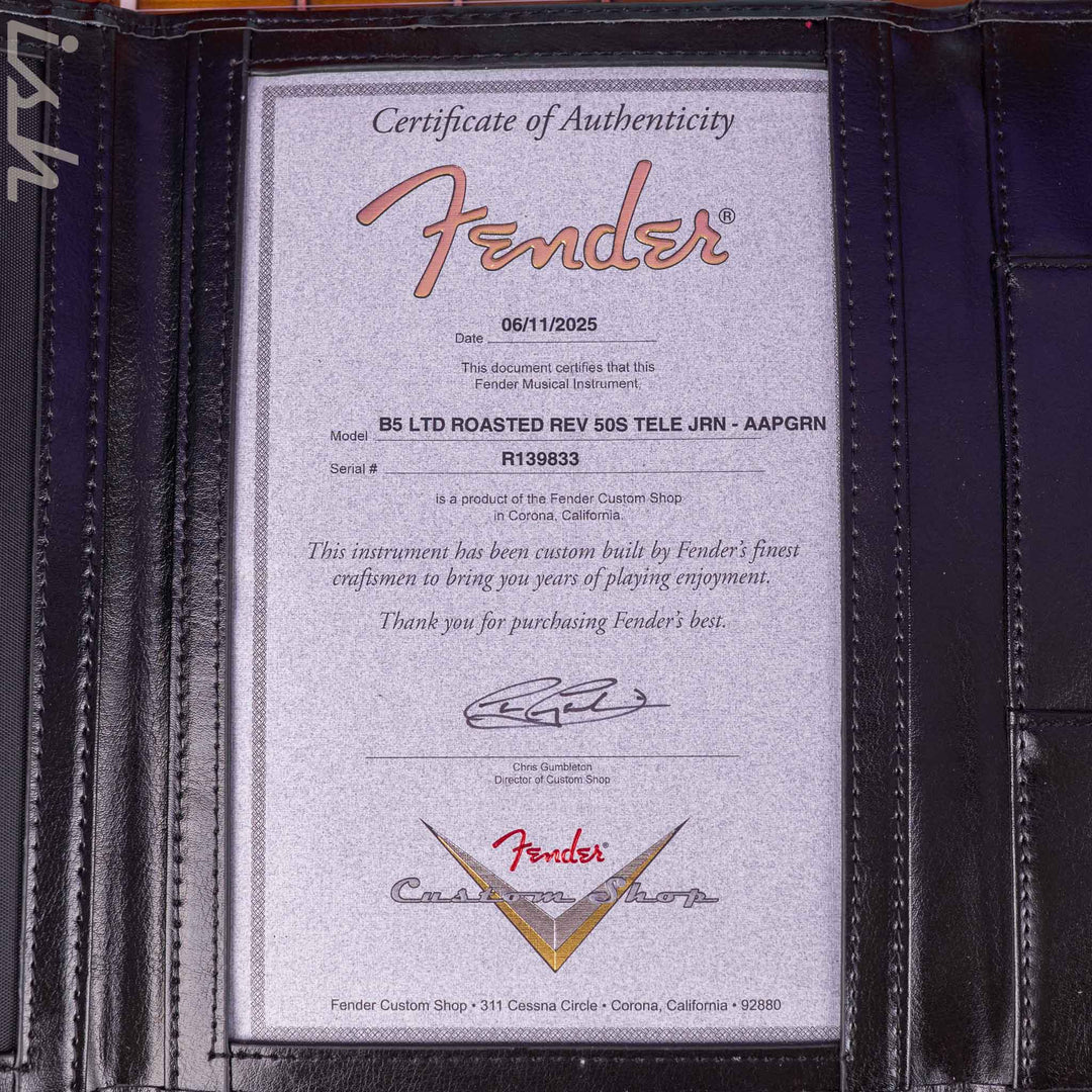 Fender Custom Shop Limited Roasted Reverse &