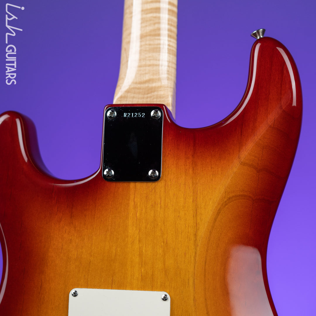 2004 Fender Custom Shop 1962 Stratocaster NOS AAA Quilt Aged Cherry Sunburst