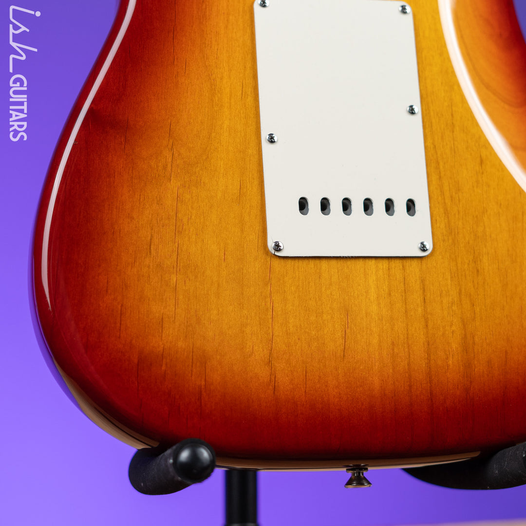 2004 Fender Custom Shop 1962 Stratocaster NOS AAA Quilt Aged Cherry Sunburst
