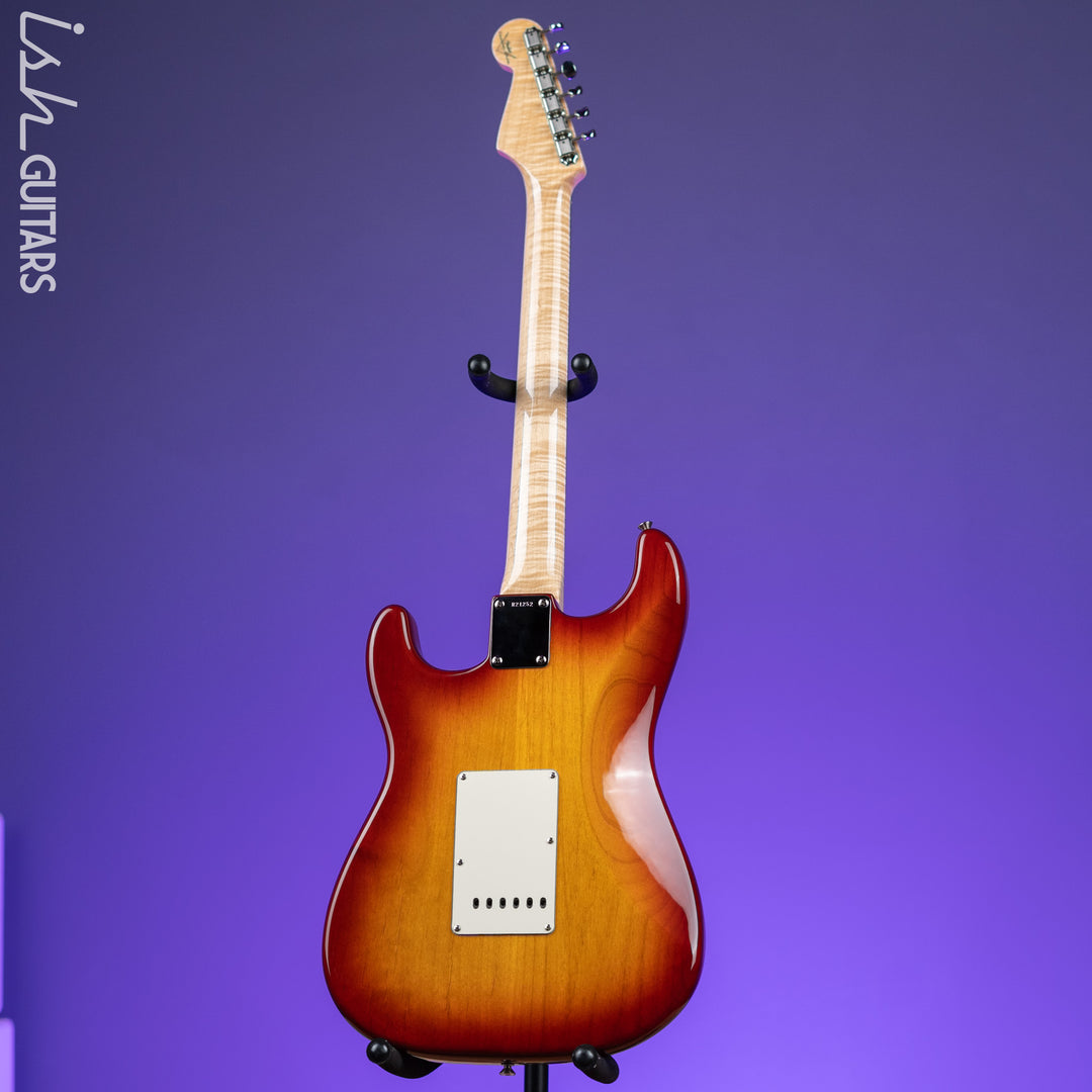 2004 Fender Custom Shop 1962 Stratocaster NOS AAA Quilt Aged Cherry Sunburst