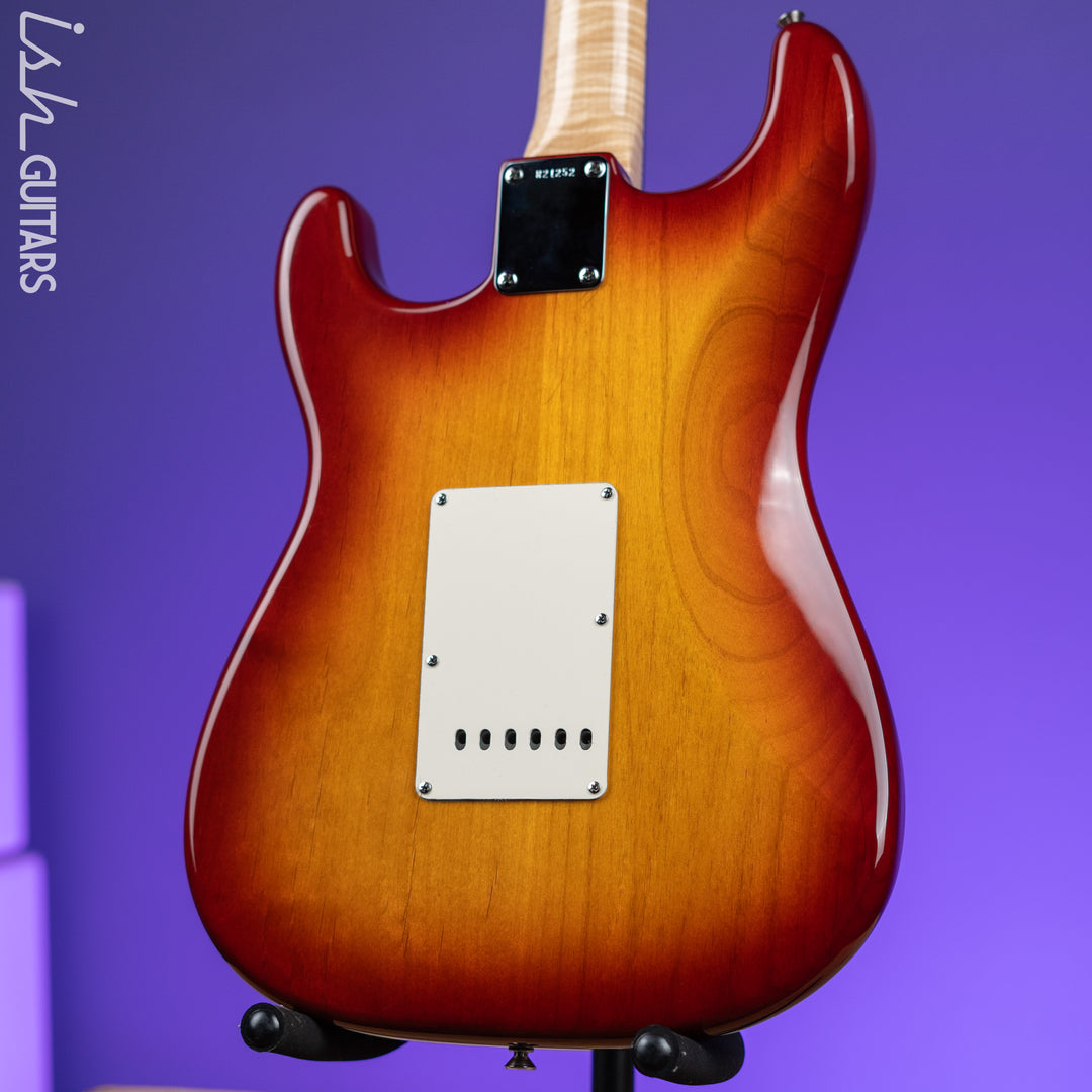 2004 Fender Custom Shop 1962 Stratocaster NOS AAA Quilt Aged Cherry Sunburst