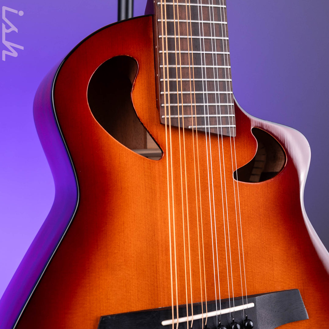Veillette Avante Gryphon 12-String Acoustic Guitar Sunset Burst B-Stock