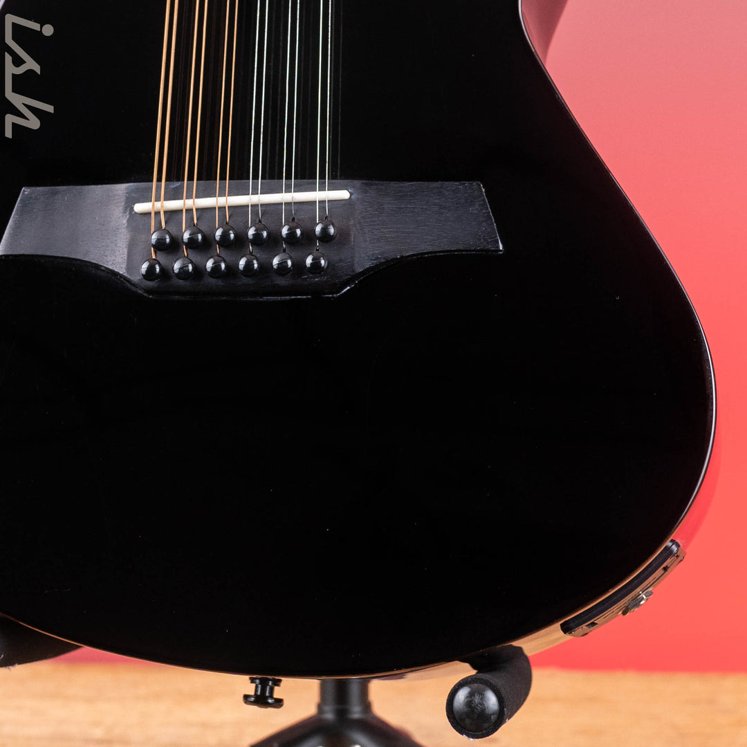 Veillette Avante Gryphon 12-String Acoustic Guitar Black B-Stock