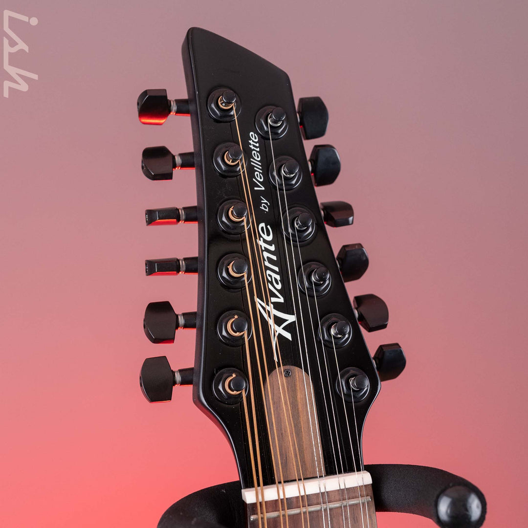 Veillette Avante Gryphon 12-String Acoustic Guitar Black B-Stock