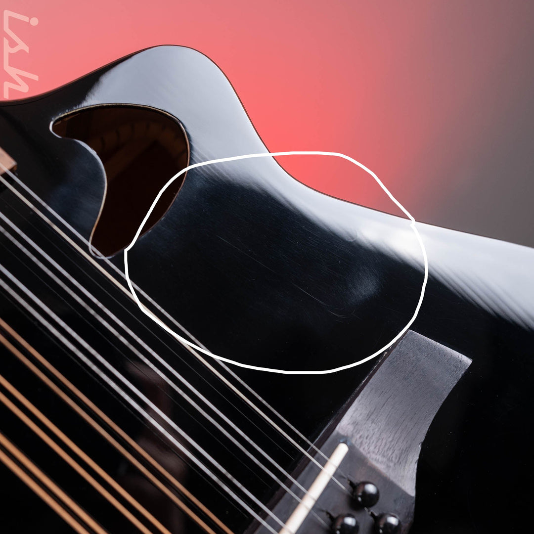 Veillette Avante Gryphon 12-String Acoustic Guitar Black B-Stock