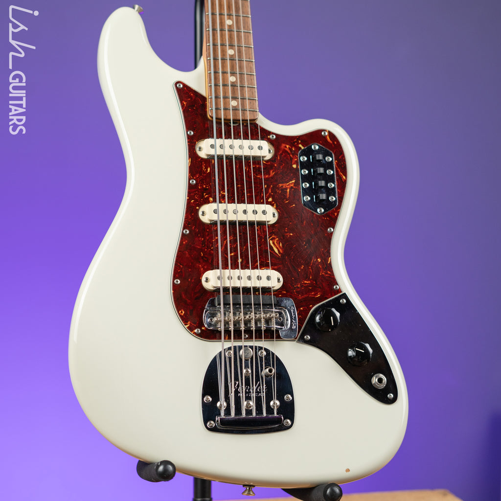 2006 Fender Bass VI Olympic White Masterbuilt Mark Kendrick – Ish