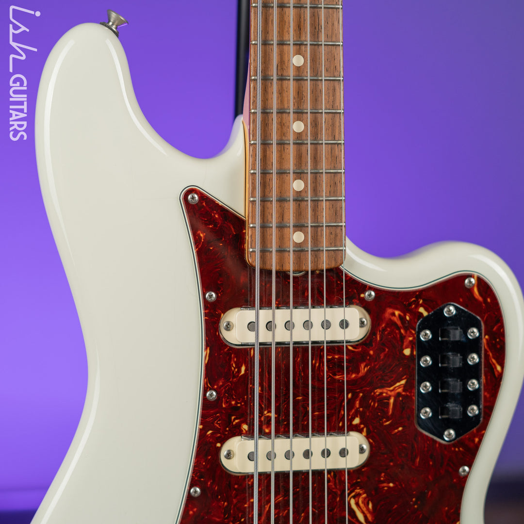2006 Fender Bass VI Olympic White Masterbuilt Mark Kendrick