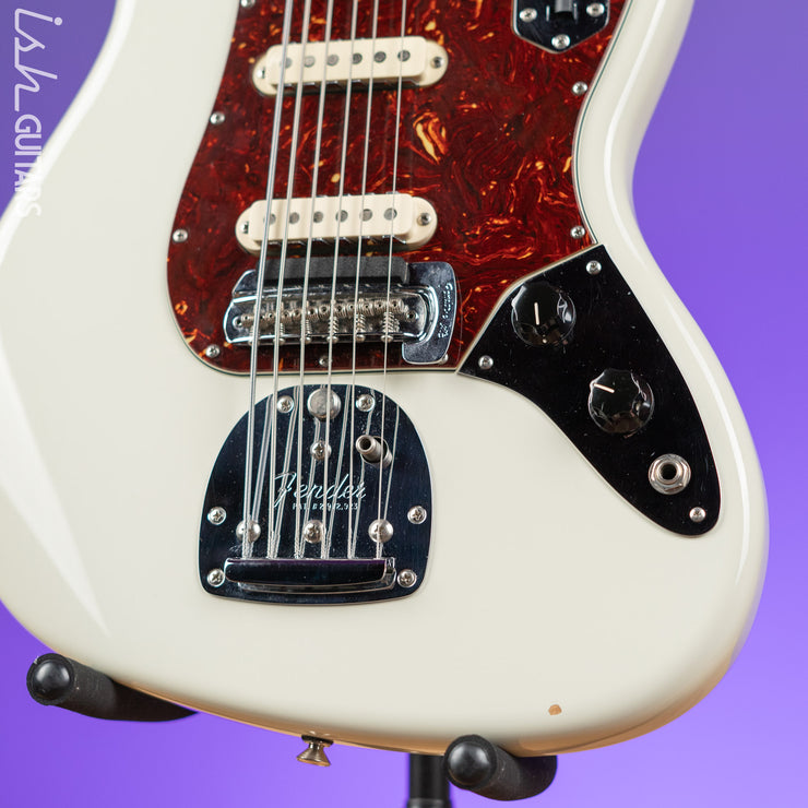2006 Fender Bass VI Olympic White Masterbuilt Mark Kendrick