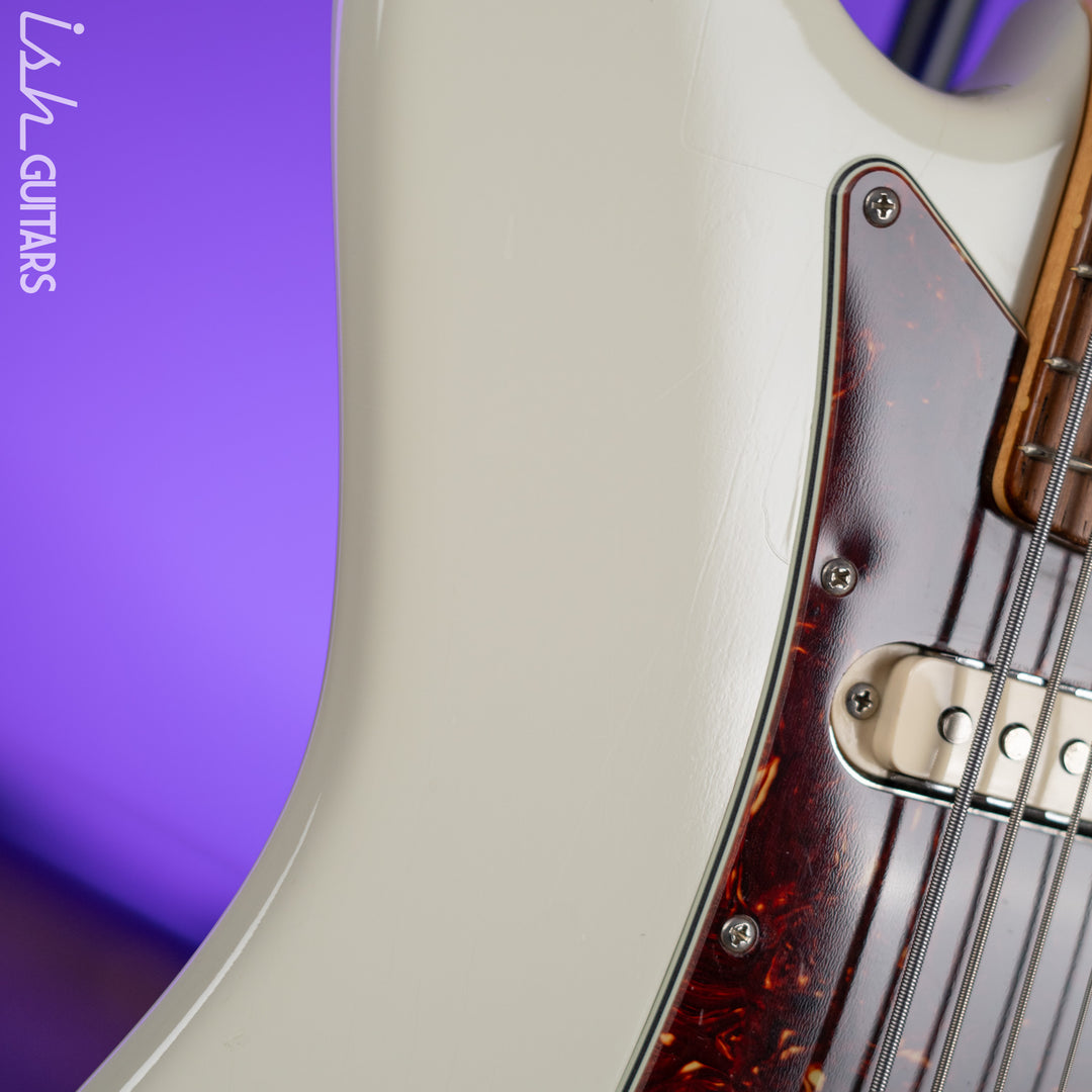 2006 Fender Bass VI Olympic White Masterbuilt Mark Kendrick