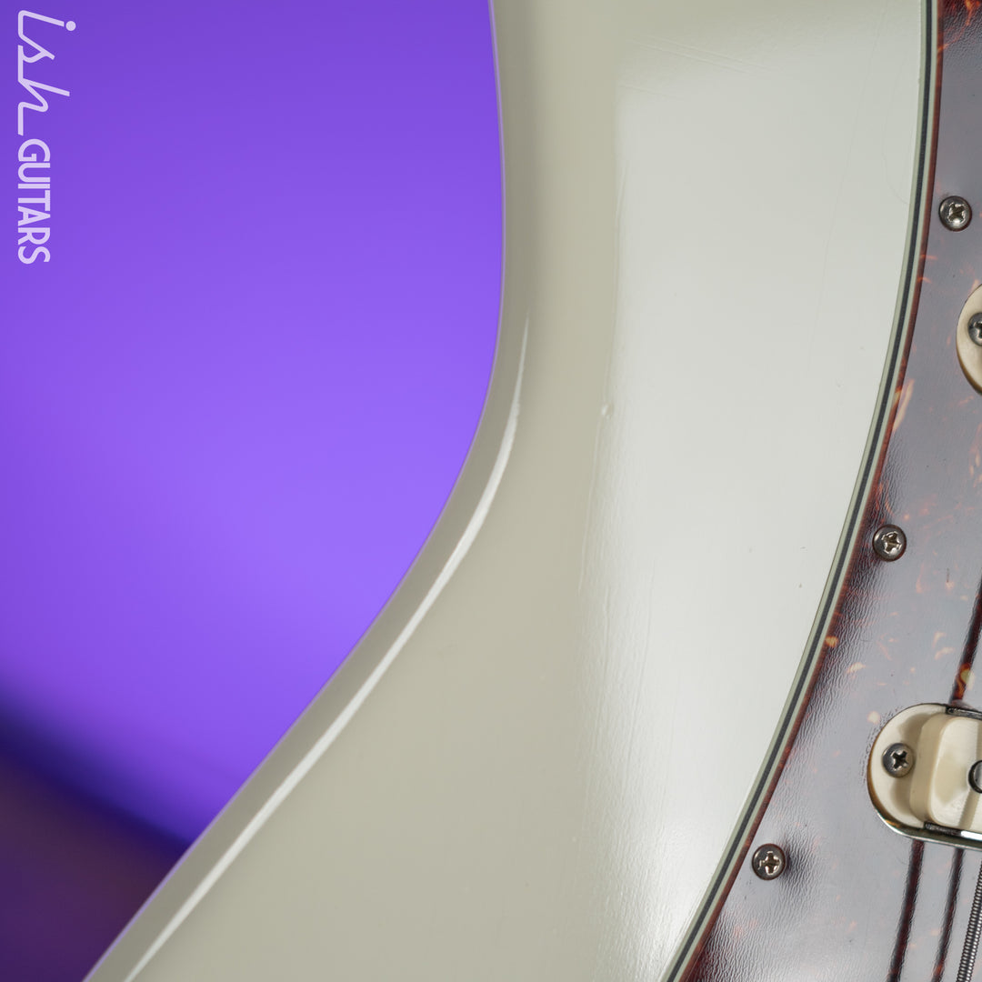 2006 Fender Bass VI Olympic White Masterbuilt Mark Kendrick