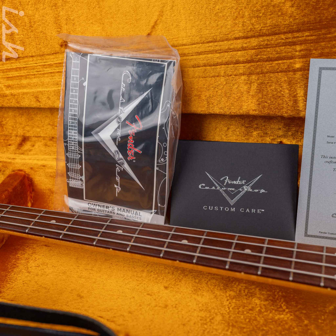 2010 Fender Custom Shop 1960 Jazz Bass Relic Seafoam Green Sparkle