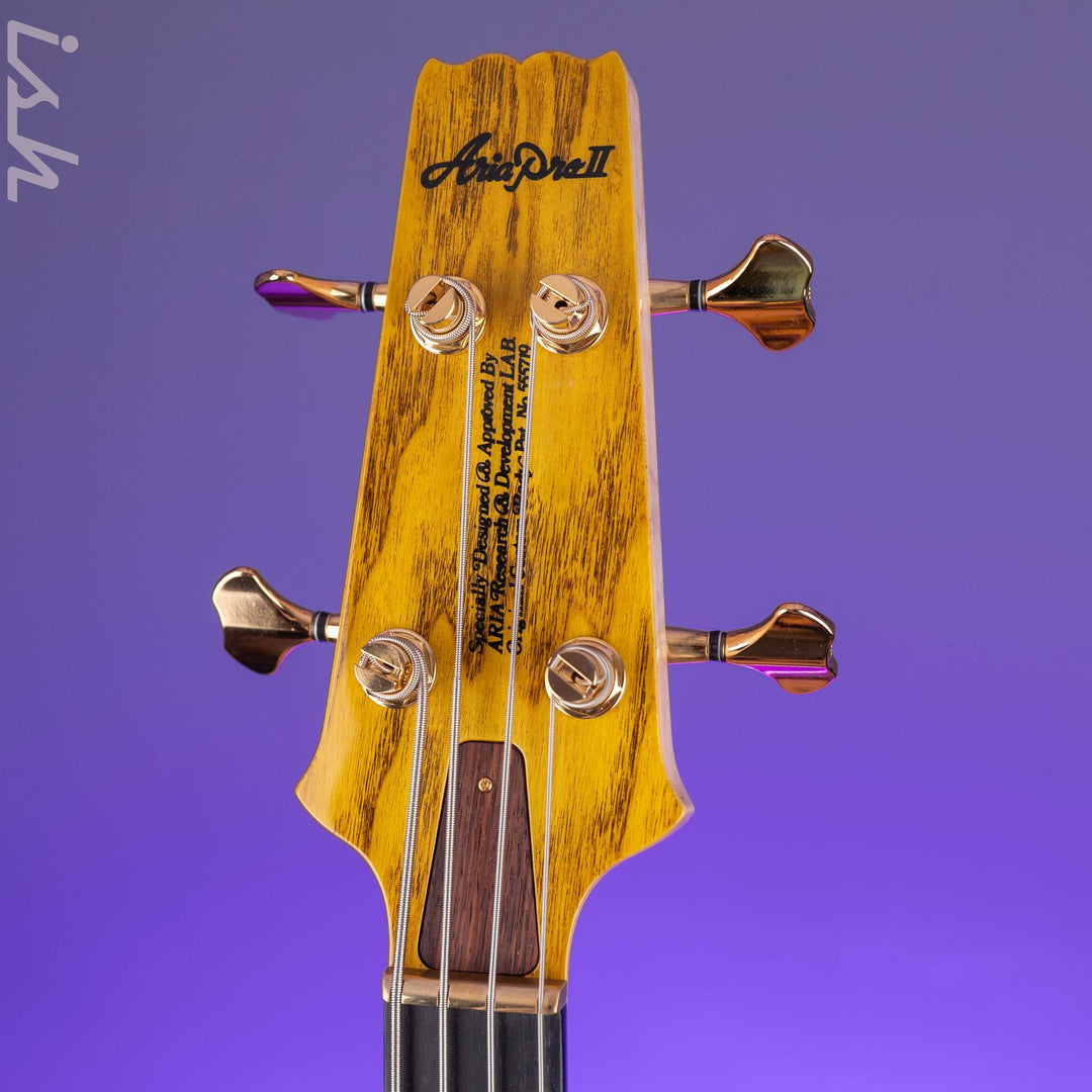 Aria Pro II SB-1000 4-String Bass Natural Oak
