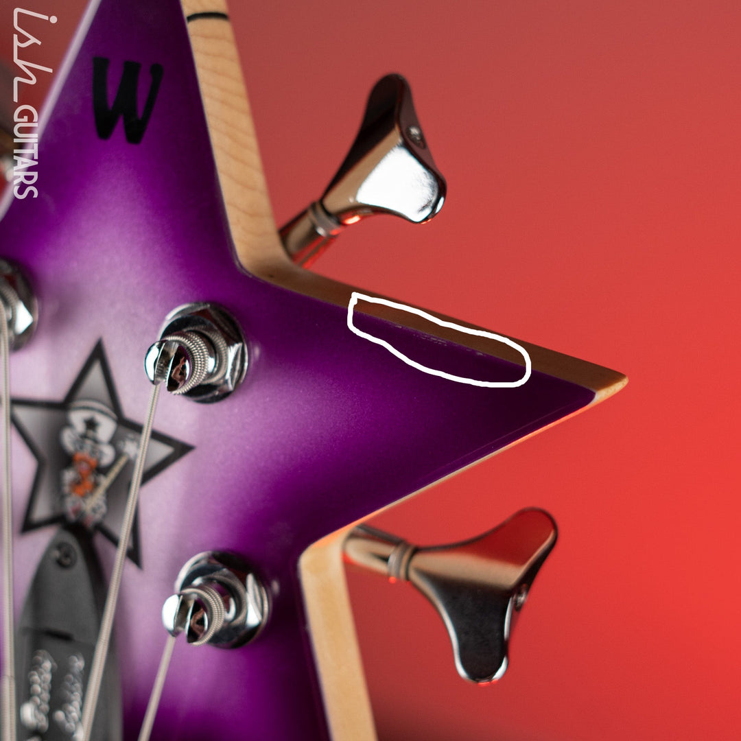 Warwick RockBass Artist Line Bootsy Collins "Space Bass" 4-String Bass B-Stock