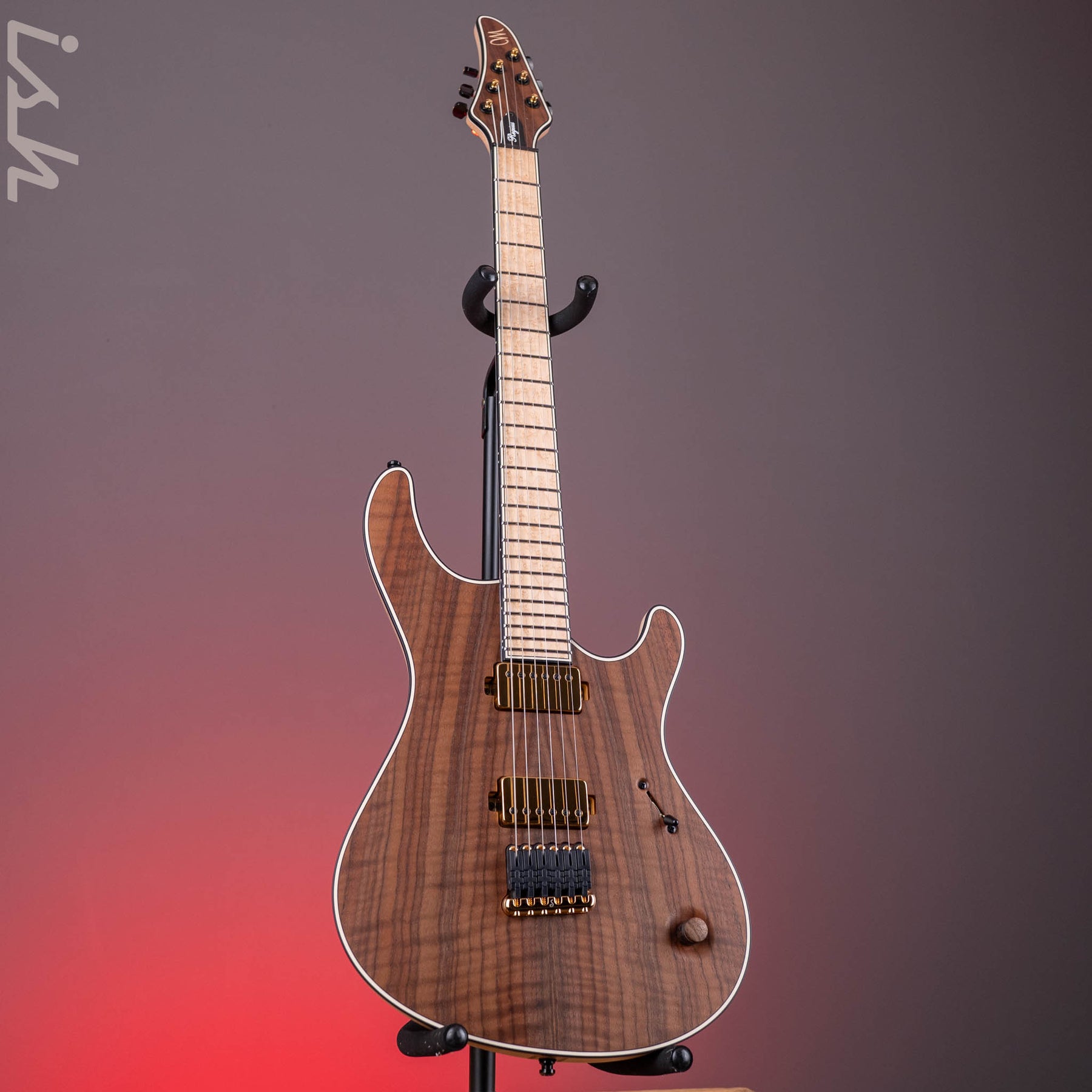Mayones Regius 6 Electric Guitar Master Grade Curly Walnut – Ish