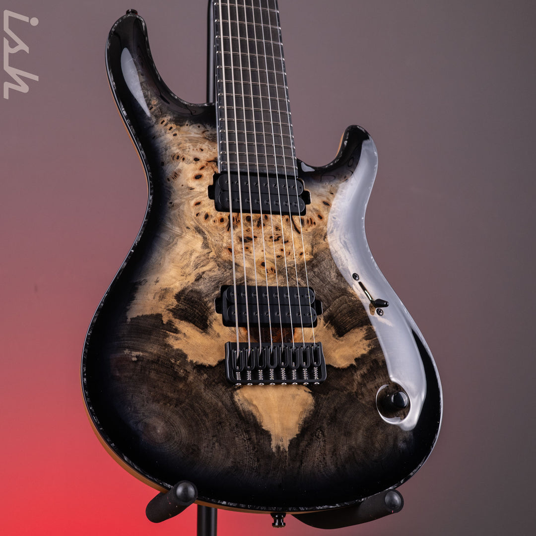 Mayones Regius Core 8 Buckeye Burl Trans Natural Black Burst *Guitar Summit 2026*