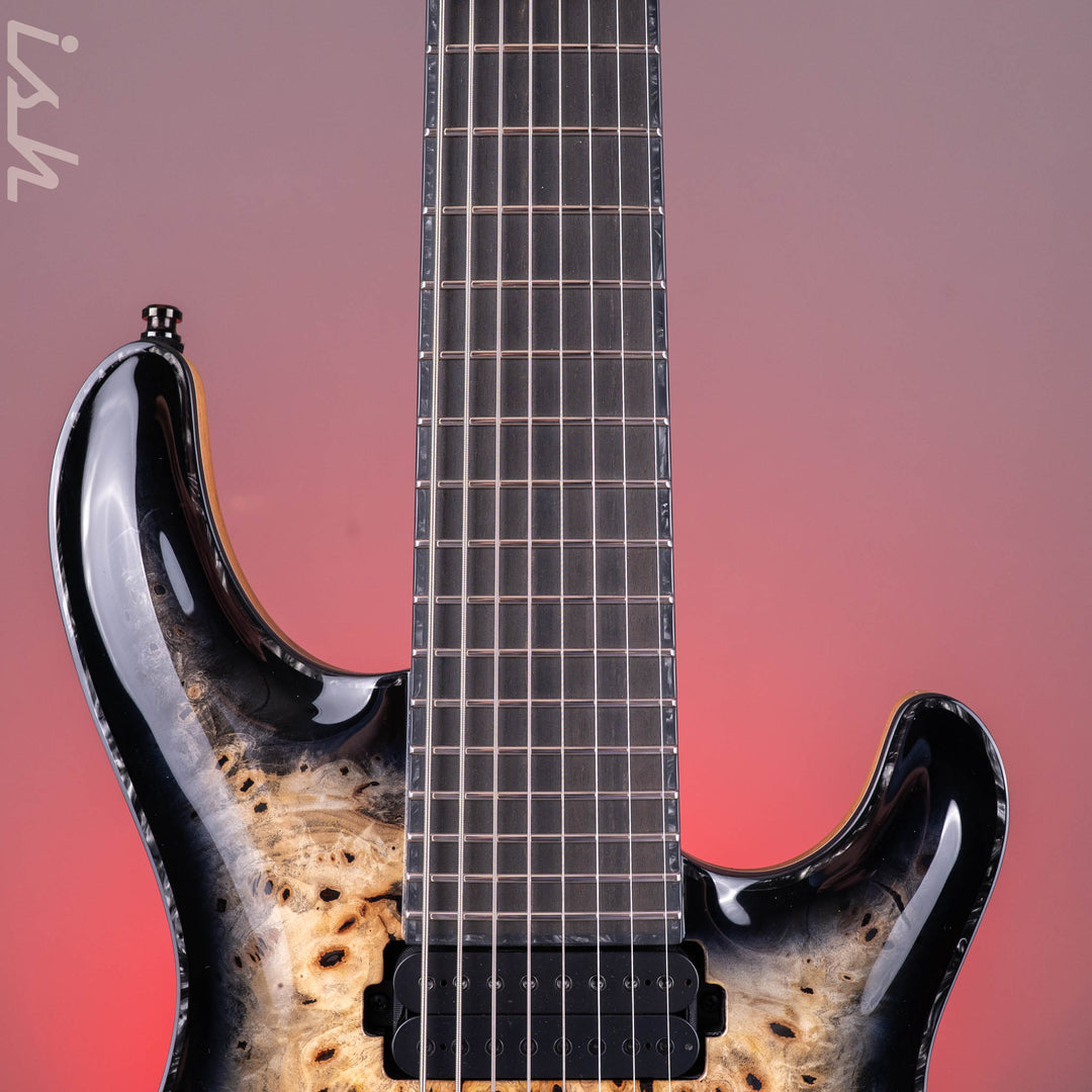 Mayones Regius Core 8 Buckeye Burl Trans Natural Black Burst *Guitar Summit 2026*