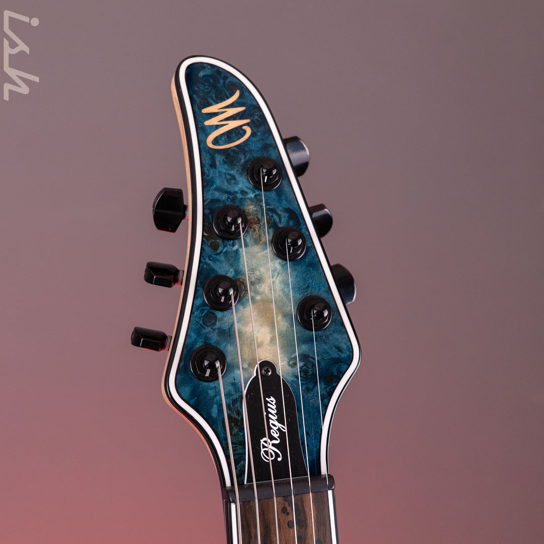 Mayones Regius 6 NAMM 2026 Eye Poplar Turquoise Burst Out