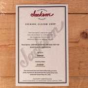 Jackson Custom Shop USA Randy Rhoads Ferrari Red Black Pinstripes Relic