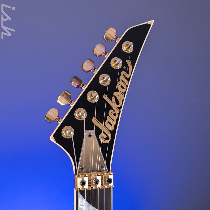 Jackson Custom Shop USA Randy Rhoads Ferrari Red Black Pinstripes Relic