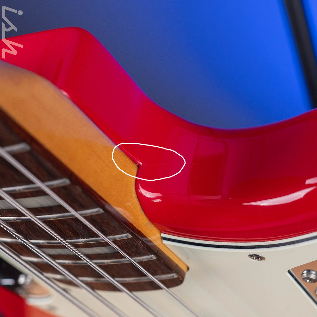 2007 Fender Jaguar Bass MIJ CIJ Japan Candy Apple Red