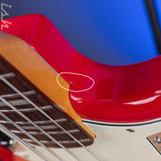 2007 Fender Jaguar Bass MIJ CIJ Japan Candy Apple Red