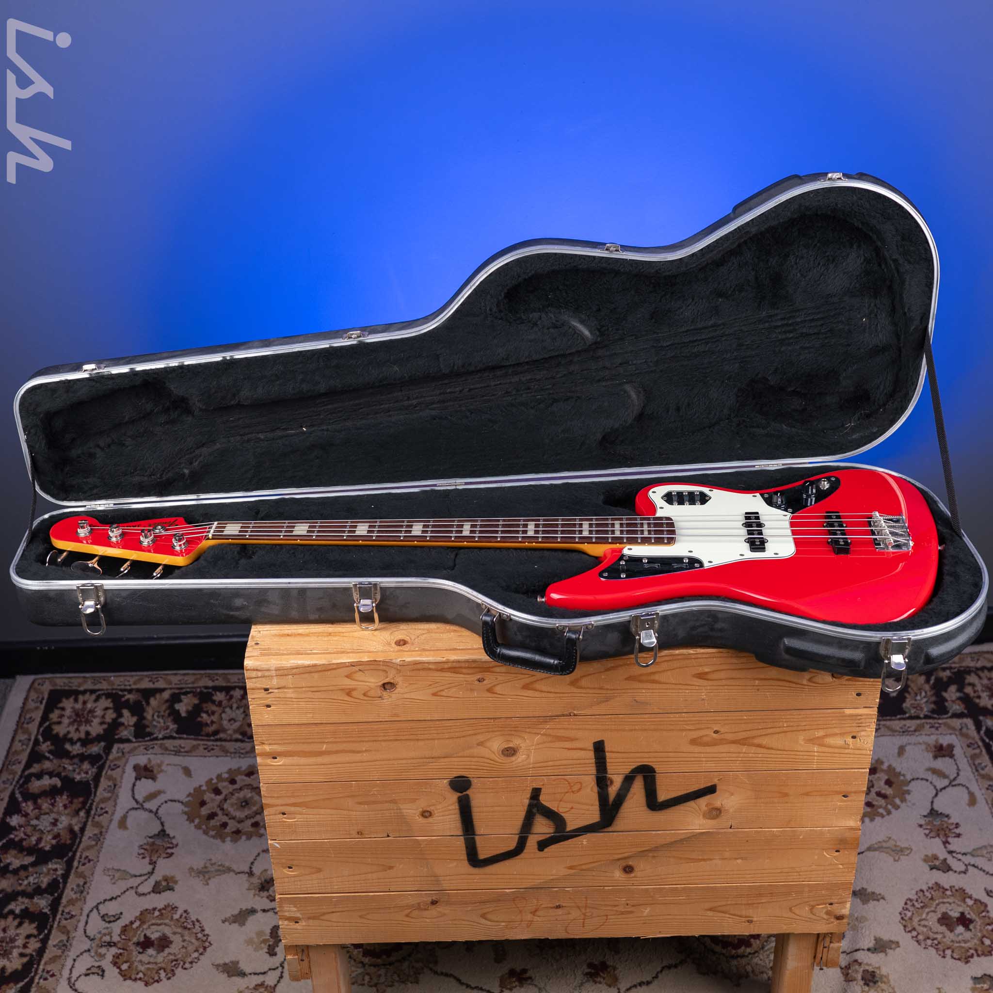 2007 Fender Jaguar Bass MIJ CIJ Japan Candy Apple Red – Ish Guitars