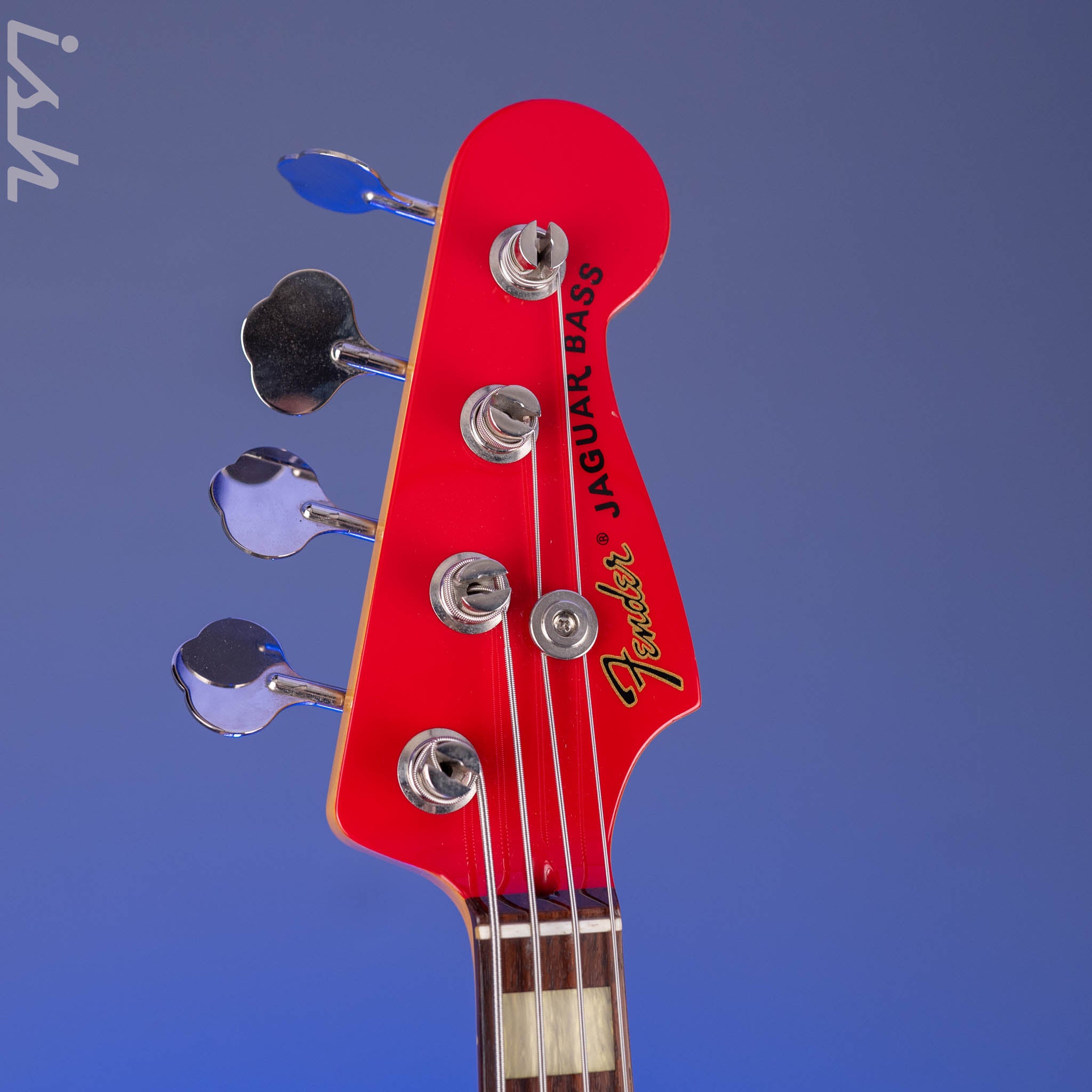 2007 Fender Jaguar Bass MIJ CIJ Japan Candy Apple Red – Ish Guitars