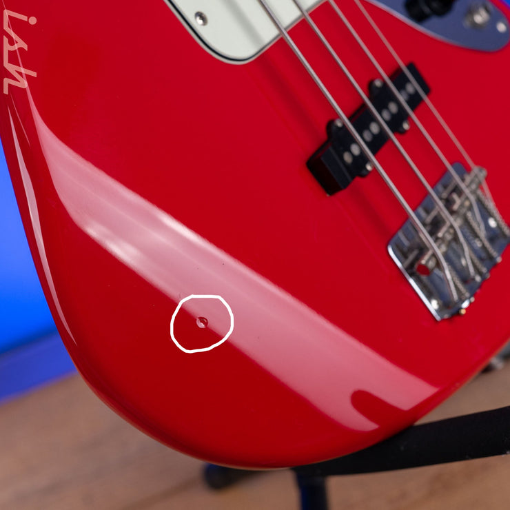 2007 Fender Jaguar Bass MIJ CIJ Japan Candy Apple Red