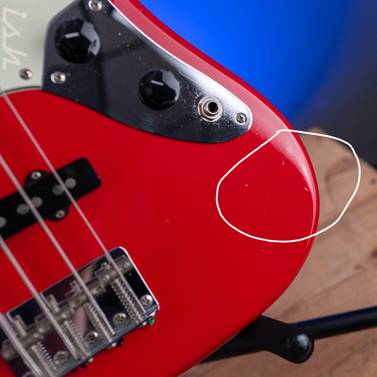 2007 Fender Jaguar Bass MIJ CIJ Japan Candy Apple Red