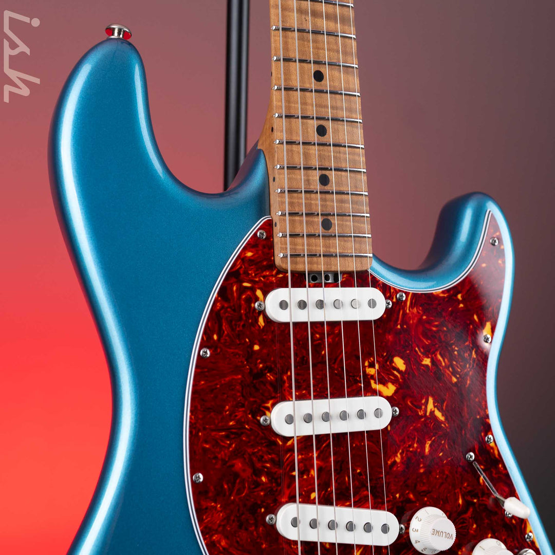 2021 Ernie Ball Music Man Hunter Hayes Cutlass SSS Toluca Lake Blue