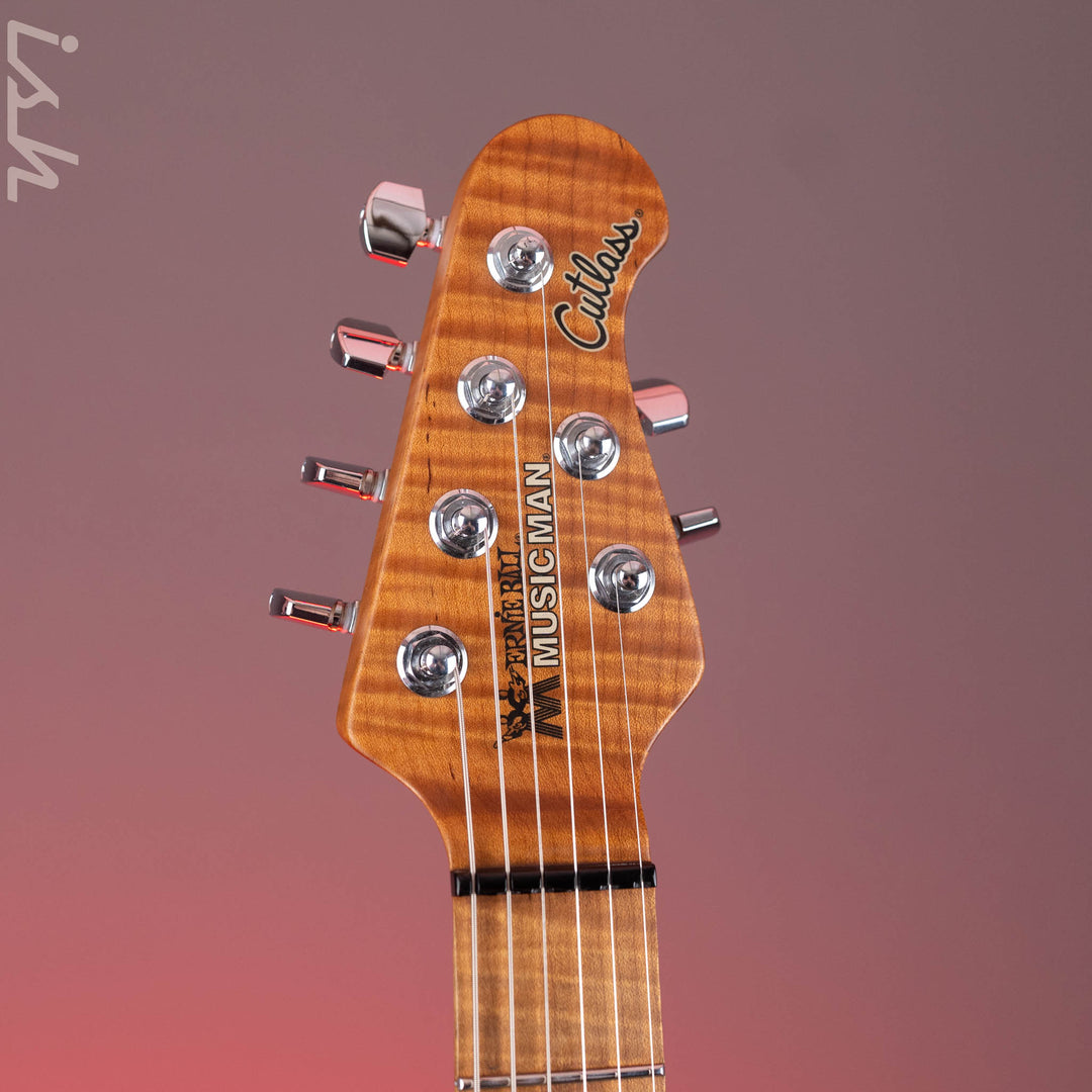 2021 Ernie Ball Music Man Hunter Hayes Cutlass SSS Toluca Lake Blue