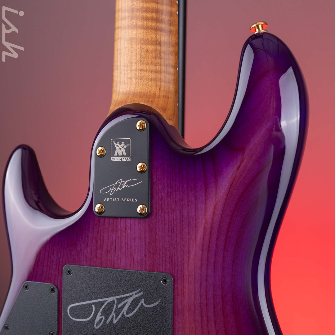 2022 Ernie Ball Music Man Jason Richardson 7-String Majora Purple